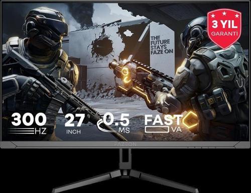 X27F300 27" 300Hz 0.5ms FAST VA FHD HDMI*2+DP*2 RGB GAMING MONITOR