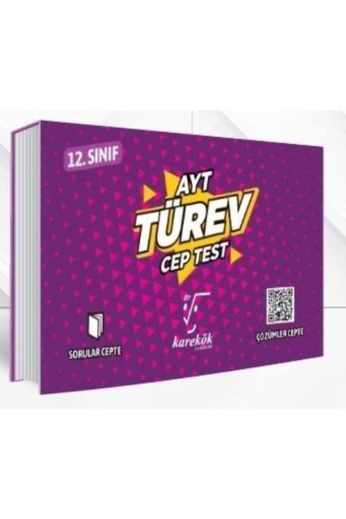 Karekök Yayıncılık Ayt Cep Test 12. Sınıf Türev / Kolektif / Karekök Yayıncılık / 9786057711335