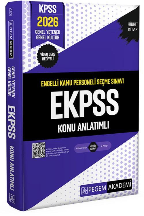 2026 E-Kpss Engelli Kamu Personeli Seçme Sınavı Konu Anlatımlı