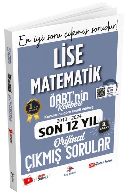 2025 Öabt Meb-Ags Nin Rehberi Lise Matematik Öğretmenliği Çıkmış Sorular Son 12 Yıl Çözü