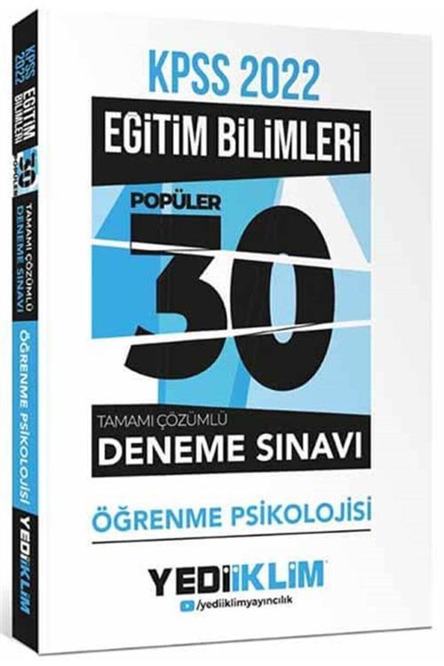 Yediiklim 2022 Kpss Eğitim Bilimleri Öğrenme Psikolojisi Tamamı Çözümlü 30 Popüler Deneme