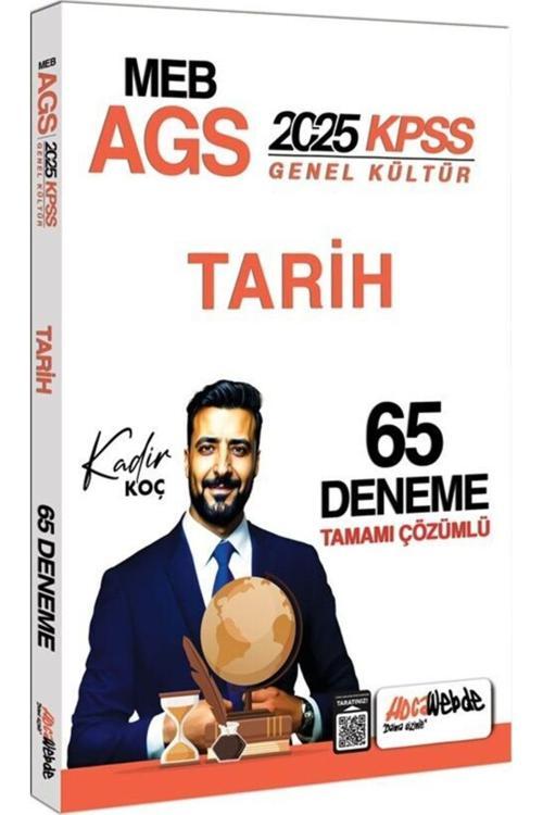 Hocawebde Yayınları 2025 Meb Ags Kpss Tarih Tamamı Çözümlü 65 Deneme Sınavı