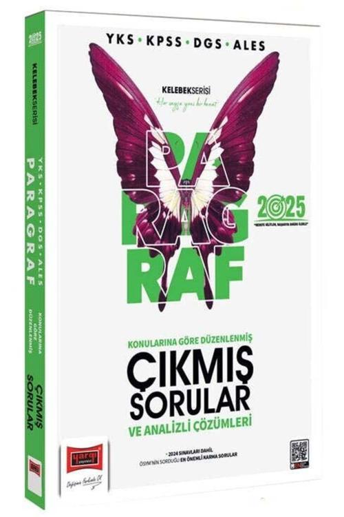 Yargı 2025 Yks Kpss Dgs Ales Paragraf Çıkmış Sorular Konularına Göre Çözümlü Kelebek Serisi Yargı Ya