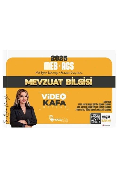 Hoca Kafası 2025 Meb-Ags Mevzuat Bilgisi Video Kafa Notlar - Esra Özkan Karaoğlu Hoca Kafası Yayınla