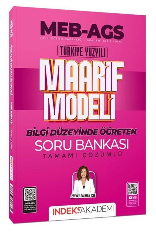 İndeks Akademi 2025 Meb-Ags Türkiye Yüzyılı Maarif Modeli Soru Bankası Çözümlü - Zeynep Salman Içli