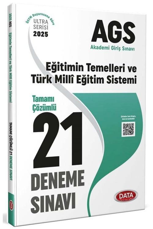 Data 2025 Meb-Ags Eğitimin Temelleri Ve Türk Milli Eğitim Sistemi 21 Deneme Çözümlü Ultra Serisi Dat