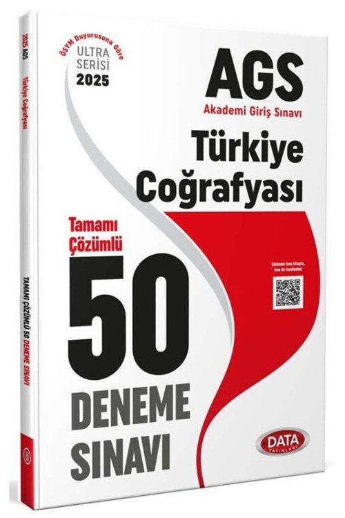 Data 2025 Meb-Ags Türkiye Coğrafyası 50 Deneme Çözümlü Ultra Serisi