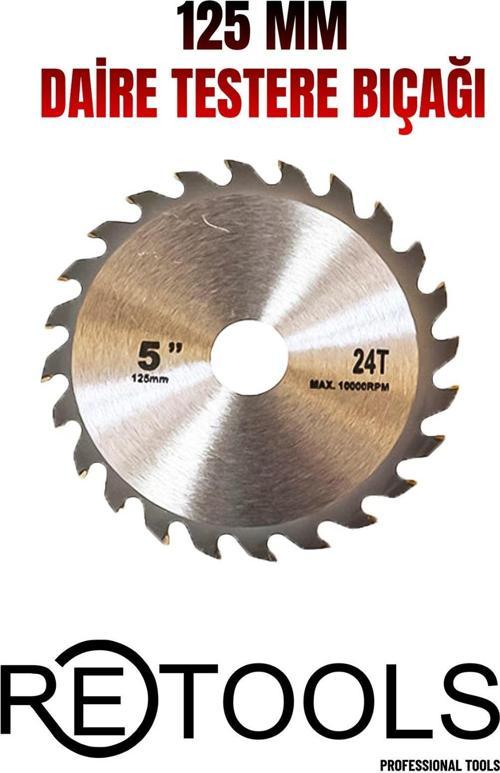 125 MM DAİRE TESTERE (AHŞAP) BIÇAĞI
