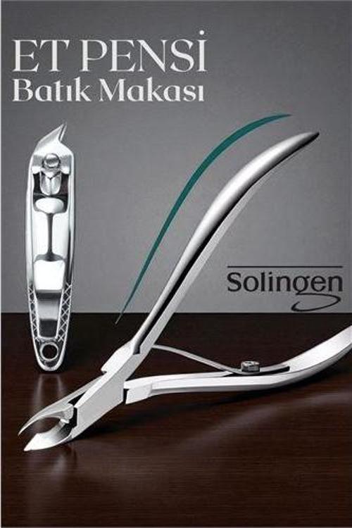 Tırnak Et Pensi - Et Makası - Batık Tırnak Makas Seti Solingen Profesyonel