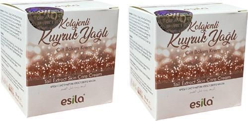 Kolejenli Kuyruk Yağlı cilt bakım Kremi 50 ml, 2 Adet Esila
