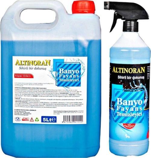 Banyo Fayans Armatür Ve Yüzey Temizleyici 5Lt-1Lt Ekonomik Paket