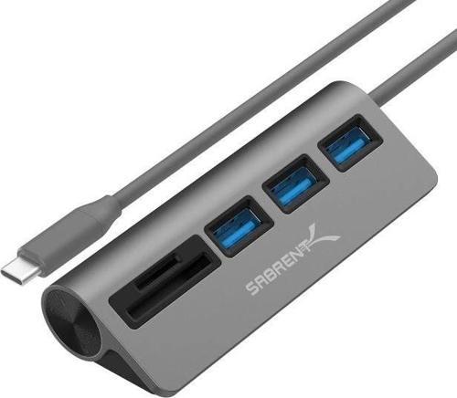 5'i 1 arada USB-C 3.0 ve SD Kart Okuyucu (HB-U3CR)