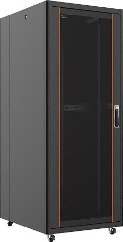 32U 800X1000Mm Dikili Tip Siyah Kabinet Vega Ag-Vb32U8010S1 Cam Kapak