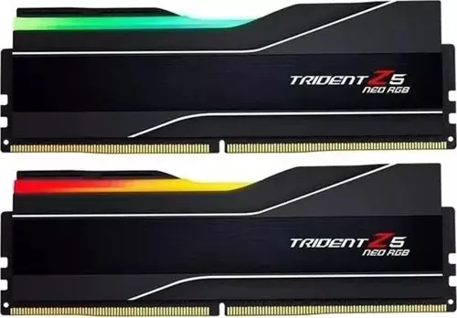 Gskıll Gskıll 64Gb (2X 32Gb) Ddr5 6000Mhz Cl36 Rgb Dual Kıt Pc Ram Trıdent Z5 Neo F5-6000J3636F32Gx2-Tz5Rk