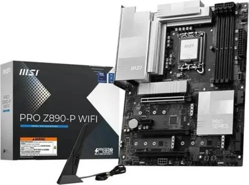 Msı Pro Z890-P Wıfı-7 Ddr5 Hdmı-Dp Usbc Pcıe 5.0 1851P Atx