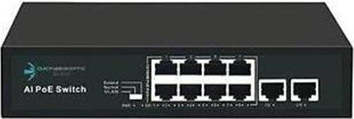 8Port Sfp 08Ods-8S2P 2 × Gigabit Yönetilemez Switch 2X-Uplink