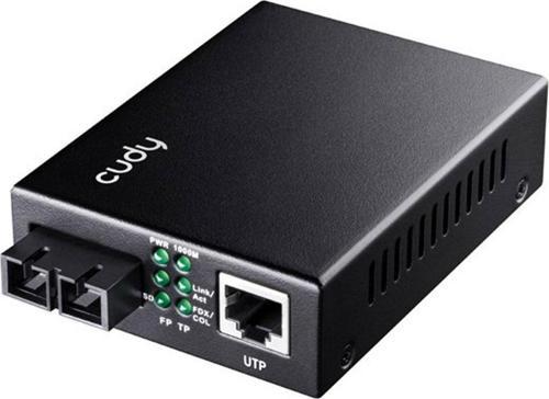 Mc100Gsa-20 Gigabit Sc-Sm Media Converter