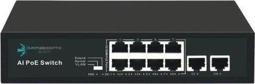 8Port 120W Full Poe 08Ods-8P2U1S 10/100 1X Sfp Yönetilemez Switch