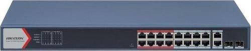 Hıkvısıon Hıkvısıon 16Port 230W Full Poe Ds-3E1318P-Eı 10/100 2X Sfp Yönetilebilir Switch