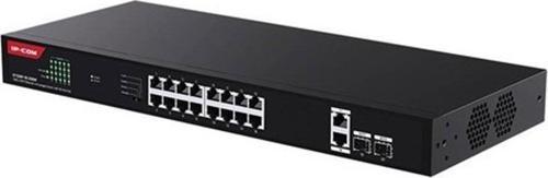 16Port G1120P-16-250W Gıgabıt 2-Uplınk 2-Sfp 230W Tam Poe Rackmount Swıtch