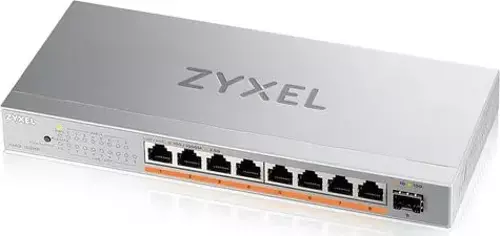 8Port Xmg-108Hp 2.5 Gıgabıt 1-Sfp 10Gbe 100W Yönetilemez Poe Swıtch