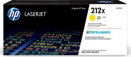 W2122X (212X) Sarı Toner 10.000 Sayfa