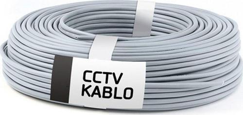 2+1 100Mt Eco Cctv Kablosu 2X0,22X0,22