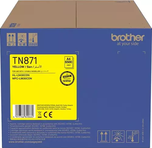 Tn871Y 6.500 Sayfa Sarı Toner