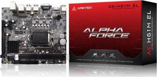 H61 Alpha Force Ak-H61M El Ddr3 Hdmı Pcıe 2.0 1155P Matx