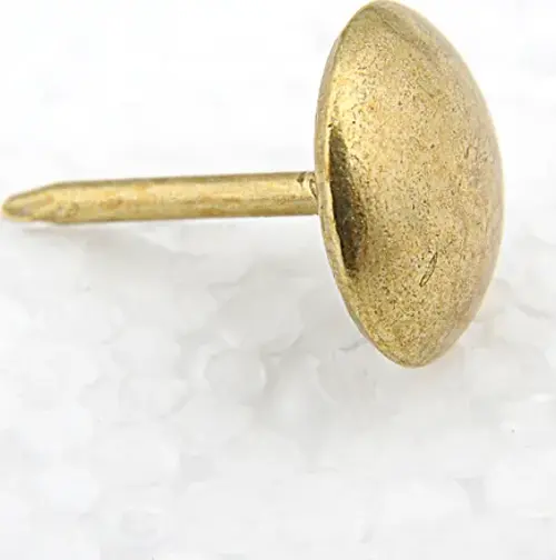 Febko - Altın Parlak Kabara / Raptiye 18 mm 10 adet