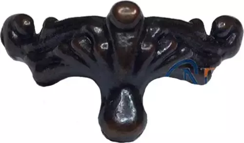 Köşe Etekli Sandık Ayağı, Kutu Ayak 1,5 cm - Eskitme
