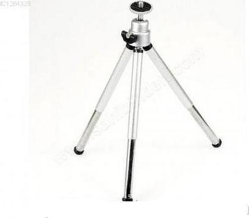 Metalik Renk Tripod 3 Yönlü Profesyonel Mini
