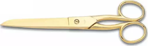 Rıza M-173 Açılış Makası No: 8 inç / 20,32 cm - Altın Kaplama