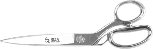Rıza 7500-10 Tekstil / Yatık Terzi Makası No: 10 inç / 25,04 cm - Krom