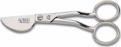 Rıza M-213 Dokumacı Ponpon Makası No: 6 inç / 15,24 cm - Nikel Kaplama