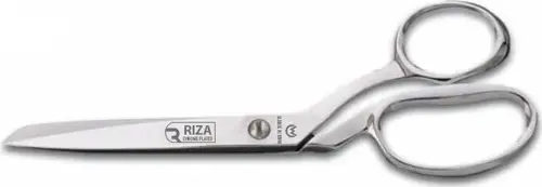 Rıza M-A3157-7 Tekstil / Yatık Regula Makası No: 7 inç / 17,78 cm - Nikel Kaplama