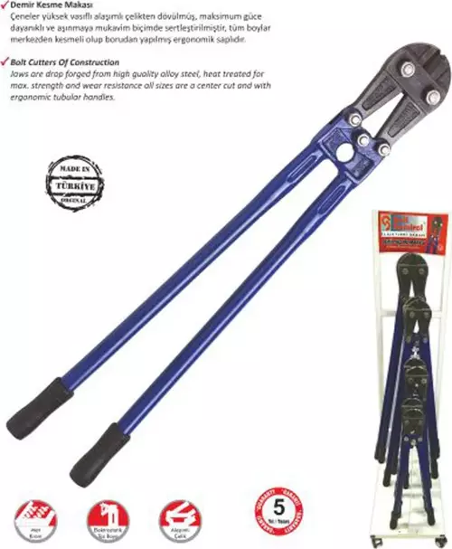 Sait Demirci Demir Kesme Makası - 14 mm