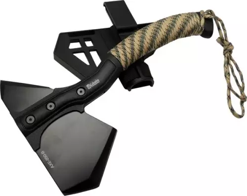 Columbia AXE 050B Siyah Kamp / Outdoor Balta 29cm - İpli Sap, Kılıflı
