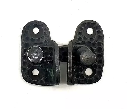Antika Tarz Dekoratif Pirinç Mini Kapak Mandalı - 40x45 mm, Oksit