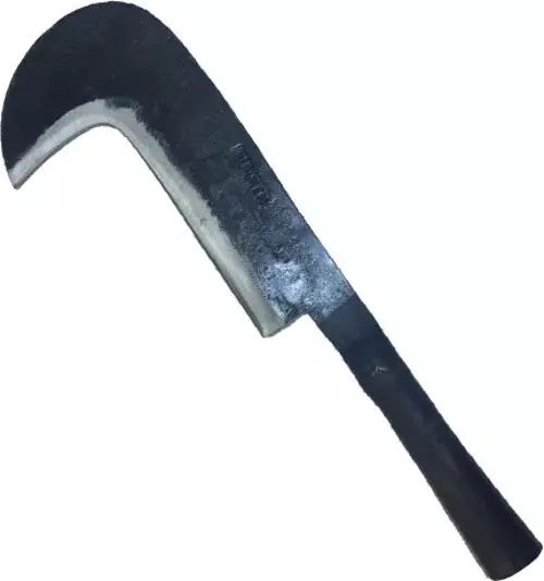 Sürmene Demir Saplı Orak - 43 cm Uzunlukta Geleneksel Tahıl Hasadı