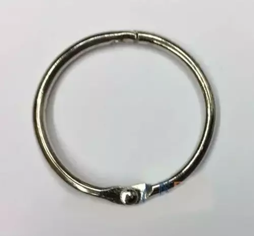 Kilitli Yuvarlak Halka, 2cm - 100 Adet