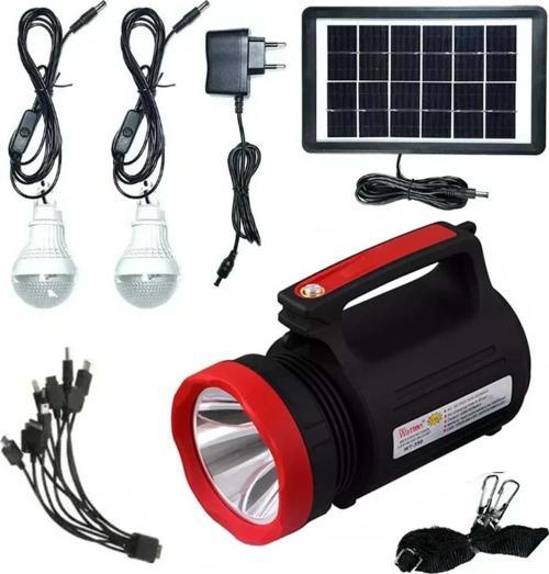 SOLAR GÜNEŞ ENERJİLİ FENER IŞILDAK LED AMPÜL WATTON WT-315