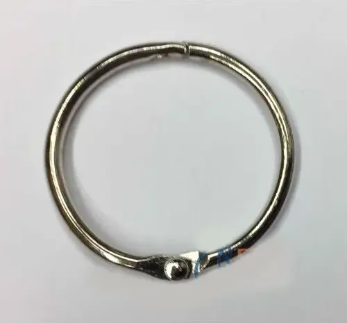 Kilitli Yuvarlak Halka, 2,5cm - 100 Adet