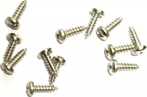 Klips, Menteşe, Ayak, Ysb Sac Vidası - 2,9x9,5mm Nikel, 100 Adet
