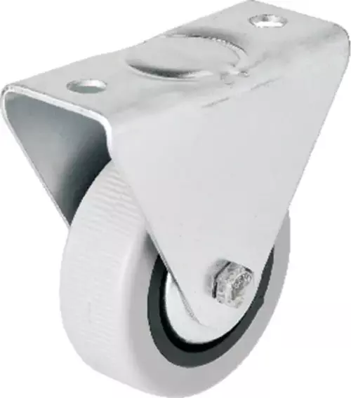 Hts 106 - 50 mm Sabit Kapaklı Gri PVC Teker