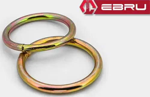 Ebru Yuvarlak Çelik Ekstra Halka 1 - 10 Adet