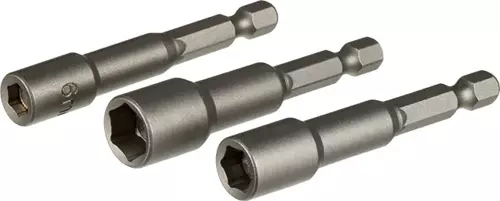 Tomax Manyetik Somun Adaptörü - 3 lü set 6,8,10x65 mm
