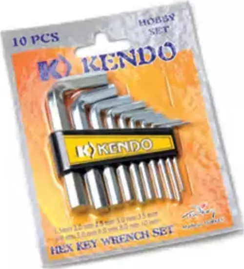 Kendo 6 Köşe Alyan Seti 10 Parça