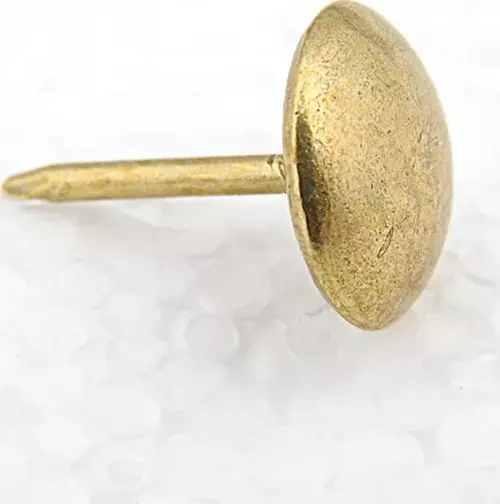 Febko Kısa Çivili Sarı Altın Kabara Raptiye 6,5 mm - 100 adet