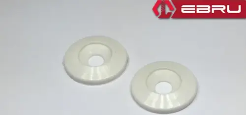 Ebru Plastik Vida Pulu 15mm, Delik: 5 mm - 1000 Adet